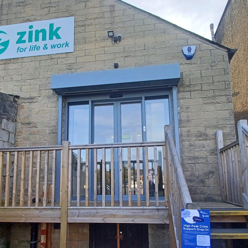 Buxton mental health crisis support at Zink in Buxton